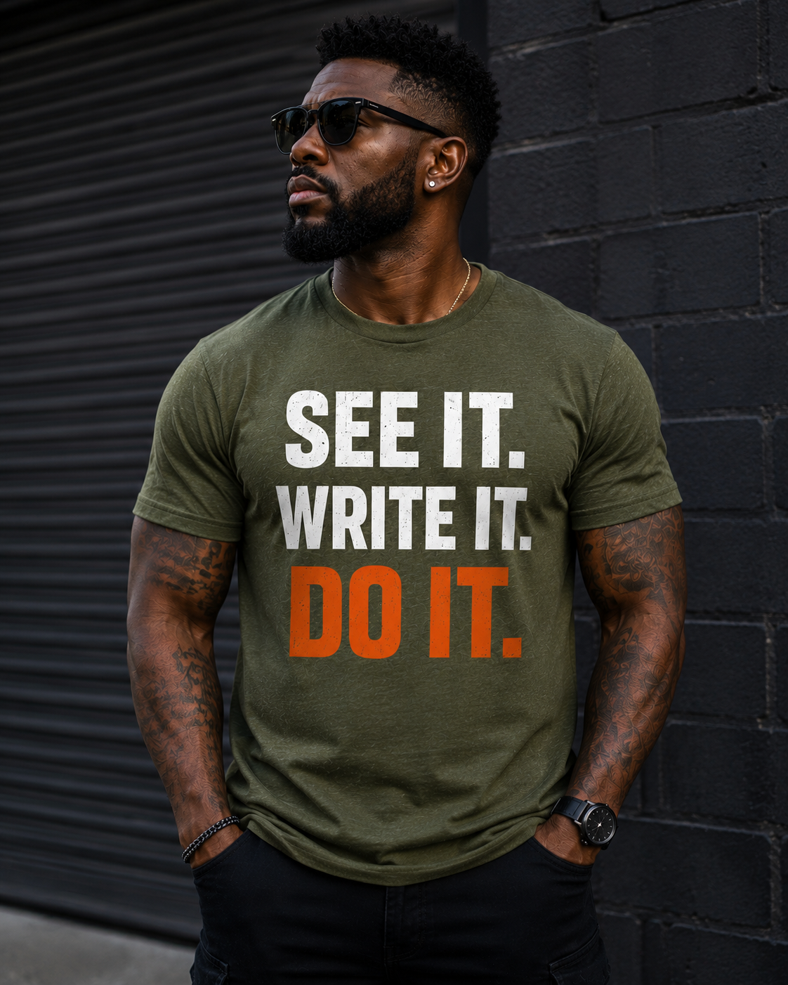 See it. Write it. Do it. Cotton Tee