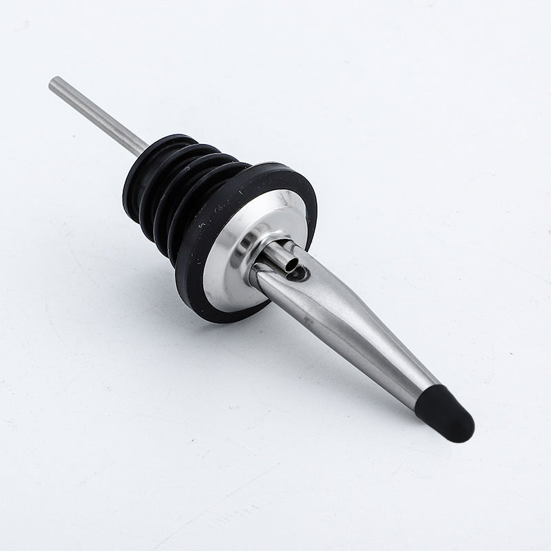 201 Stainless Steel Wine Pourer Wine Mouth Bar Hotel Silicone Wine Pourer Diverter Red Wine Dispenser