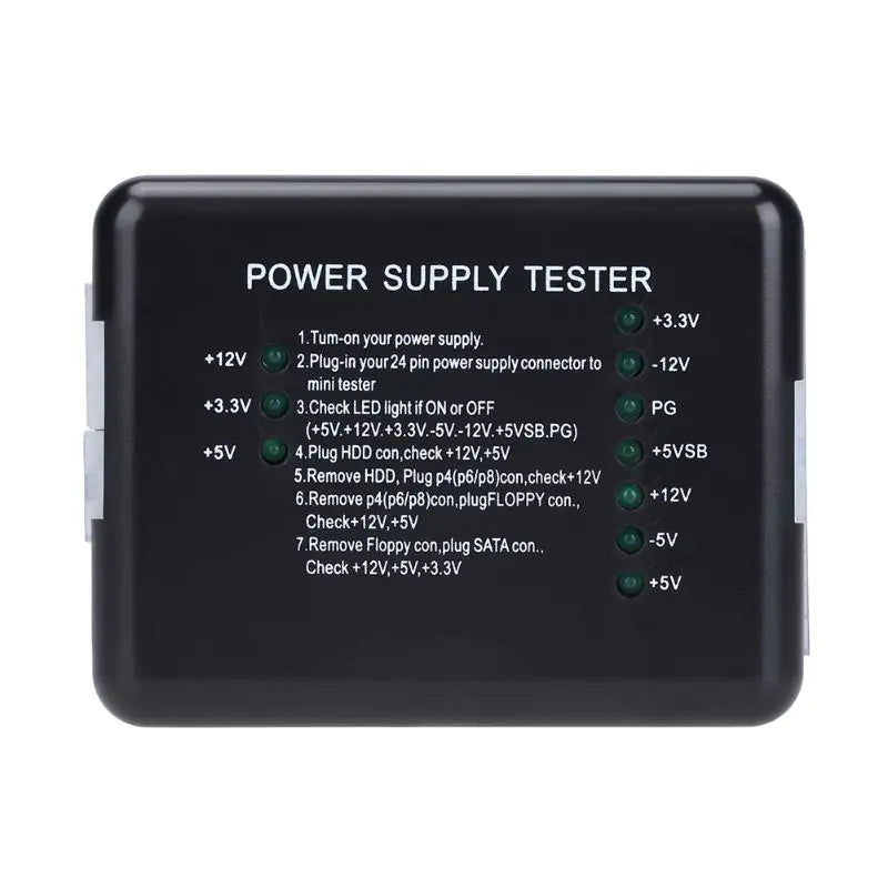 ATX Power Supply Tester for PC Diagnostics and Testing