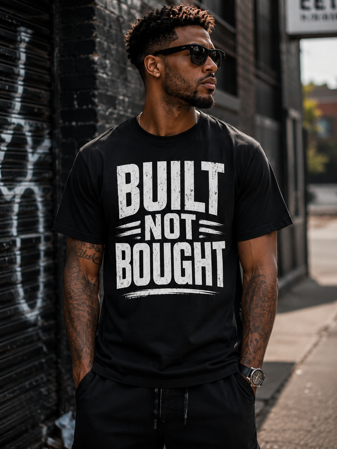 Built not Bought Cotton Tee