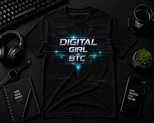 Digital Girl Cotton Tee