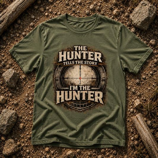 The Hunter Tells the Story Cotton Tee
