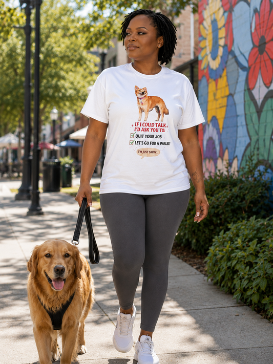If I Could Talk Cotton Tee
