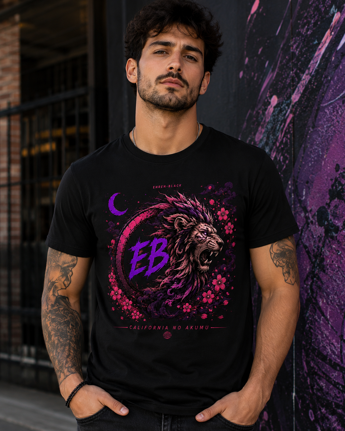 EB Lion Cotton Tee