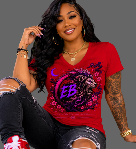 EB Lion V-Neck