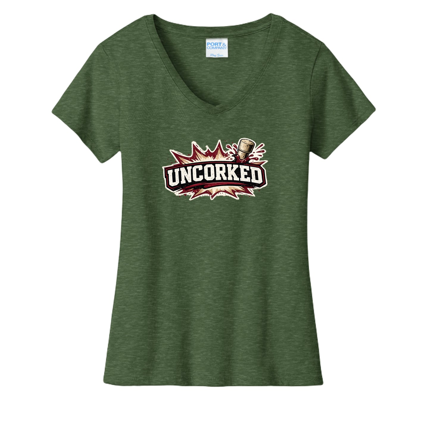 Forest Green Heather - LPC455V - FRONT