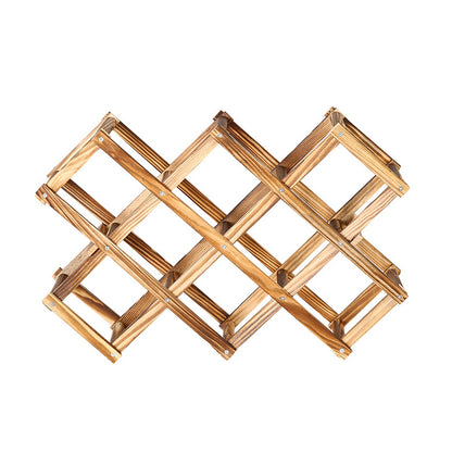 Red Wine Rack Solid Wood Household Small Modern Simple Red Wine Cabinet Display Rack Red Wine Rack