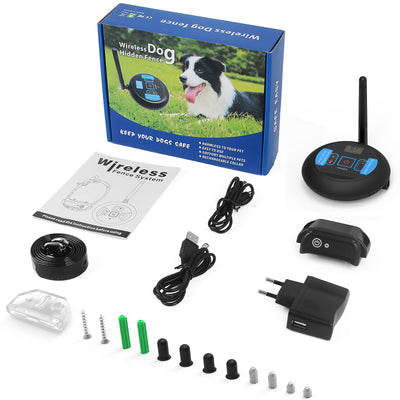 2022 Wireless Remote Control LED Dog Training Collar
