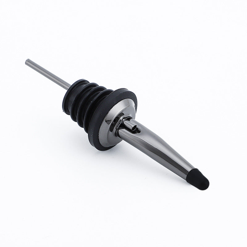 201 Stainless Steel Wine Pourer Wine Mouth Bar Hotel Silicone Wine Pourer Diverter Red Wine Dispenser