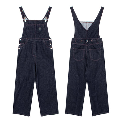 Lazy Style Distressed Denim Overalls for Women,Factory Direct Sale