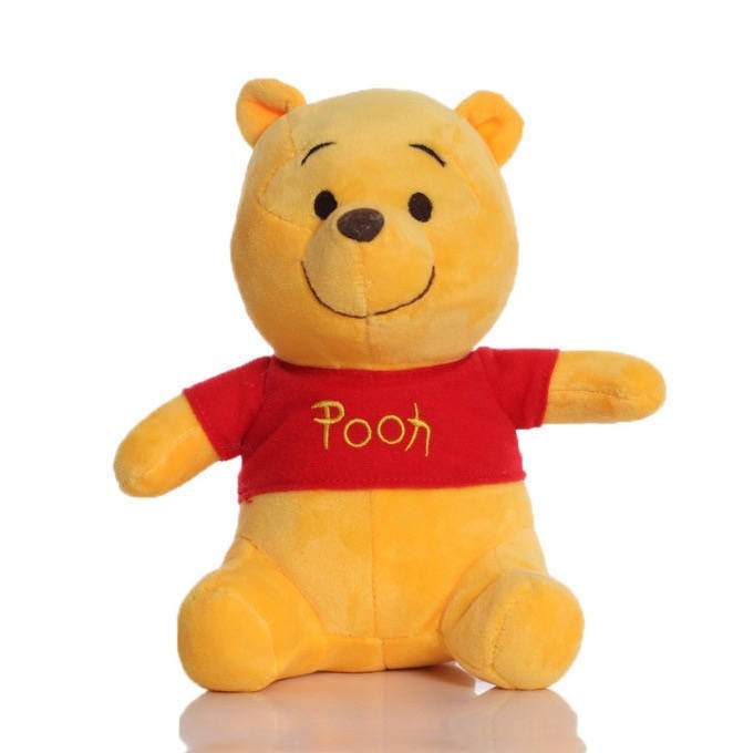 Cute Cartoon Anime Movie Winnie the Pooh Family Donkey Tigger Piglet Plush Toy Wholesale Gift Doll