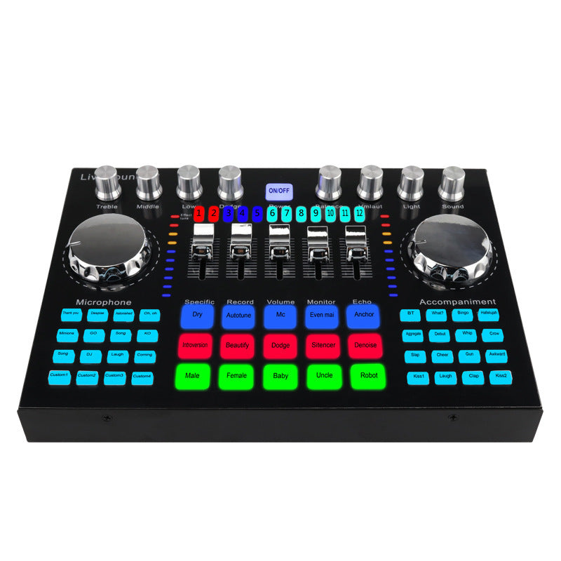 K1 Sound Card Live Equipment Set with Microphone