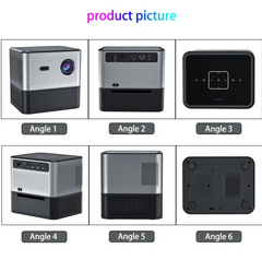 Mini Portable Projector - 720p HD, 150ANSI, for Office, Home, Living Room, Bedroom (AU/EU/UK/US)