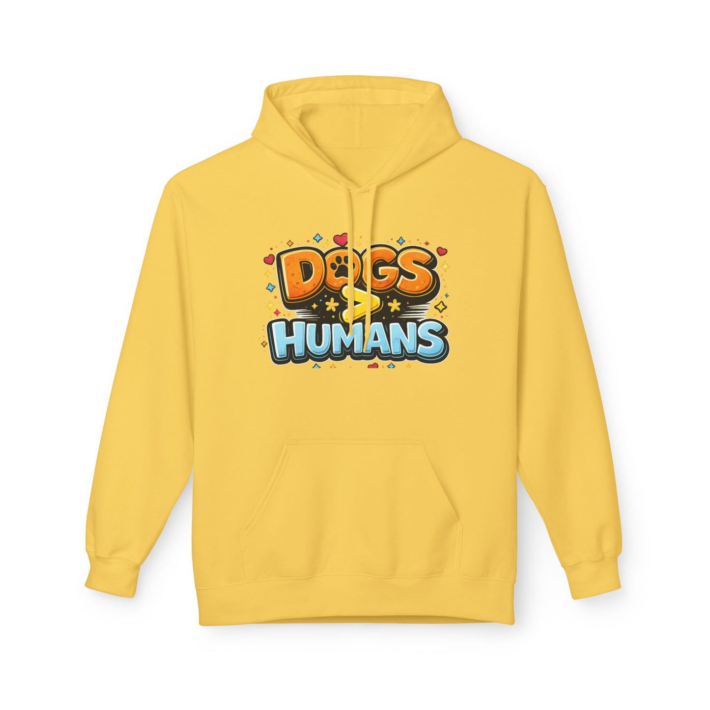 Dogs > Humans Hoodie