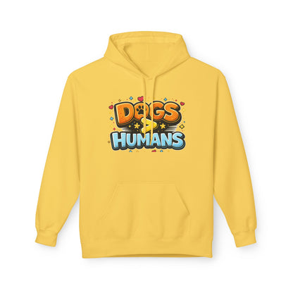 Dogs > Humans Hoodie