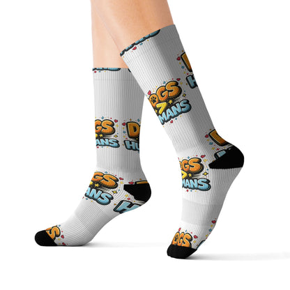 Dogs > Humans Socks