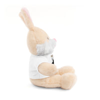 Protect Human Plush Animal with 'Protect Human' Tee