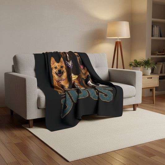 Life Is a Series of Dogs   Arctic Fleece Blanket