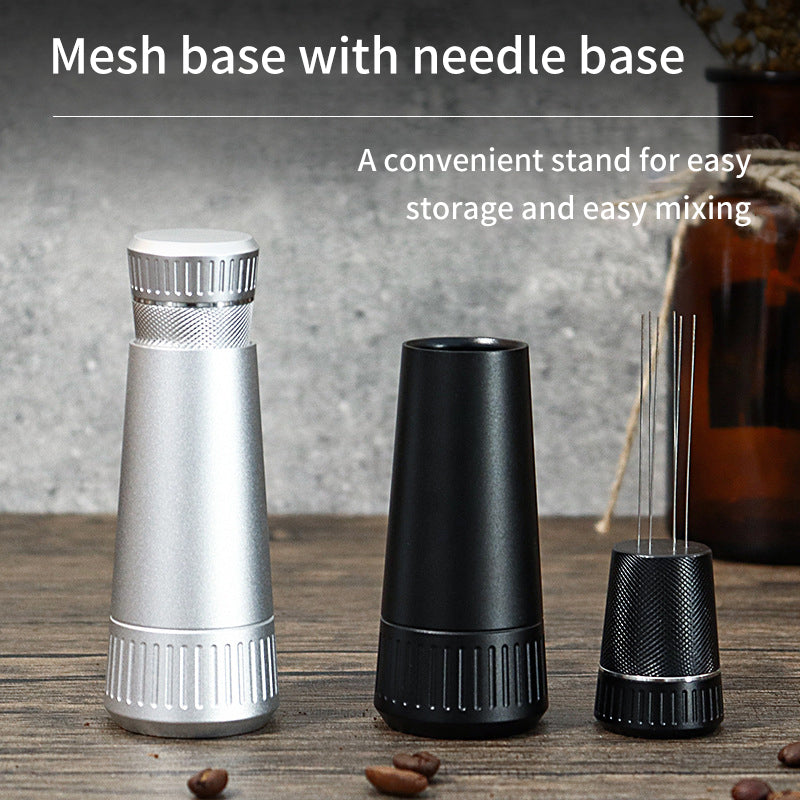 Mesh Model Coffee Cloth Powder Pin With Base