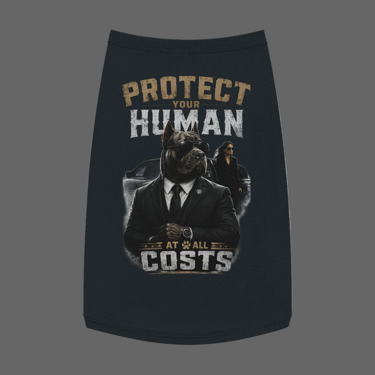 Protect Your Human Pet Tank Top
