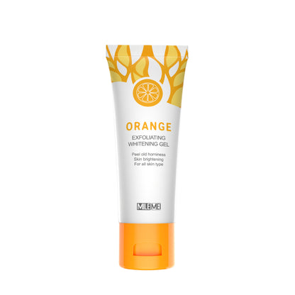 Orange Exfoliating Whitening Gel for Face Scrub