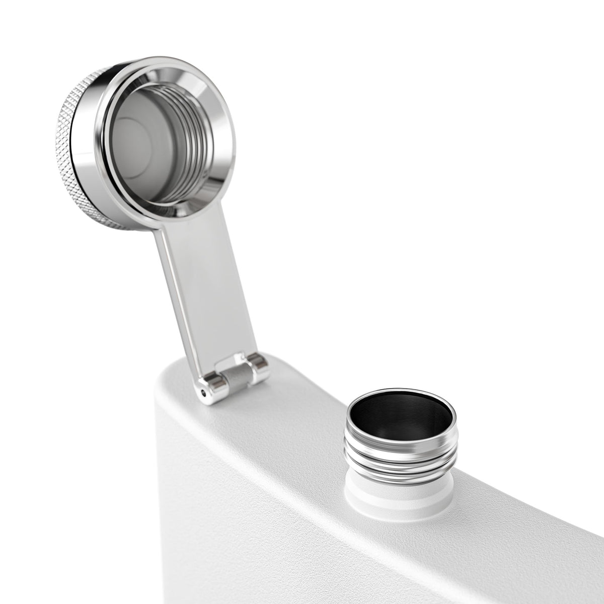 "Protect Your Human At All Costs" Stainless Steel 6oz Hip Flask