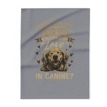 300 words for Love Arctic Fleece Blanket