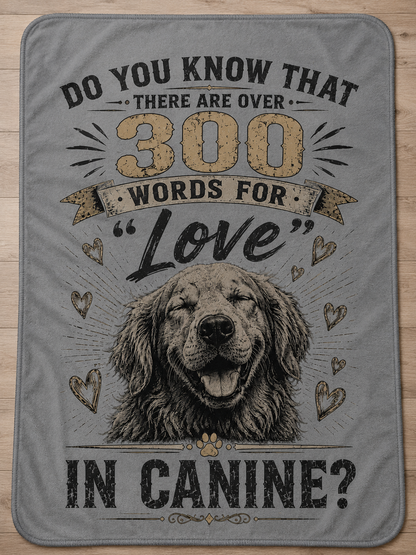 300 words for Love Arctic Fleece Blanket