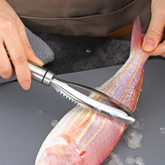 304 Stainless Steel Household Kitchenware Utility Tool Thickened Fish Scale Planer Scaler Descaler