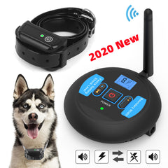 2022 Wireless Remote Control LED Dog Training Collar