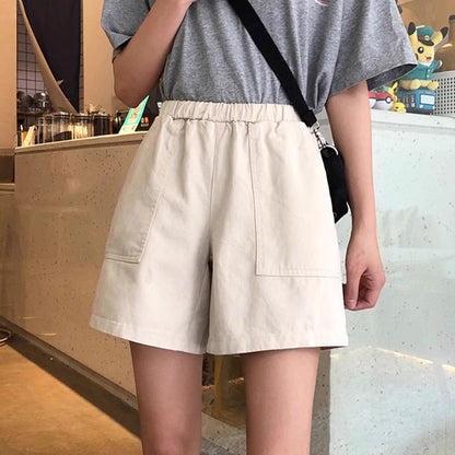 High Waist Versatile Shorts for Women, Casual Loose Wide Leg Pants Slimming and Comfortable Outwear