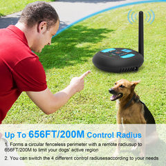 2022 Wireless Remote Control LED Dog Training Collar