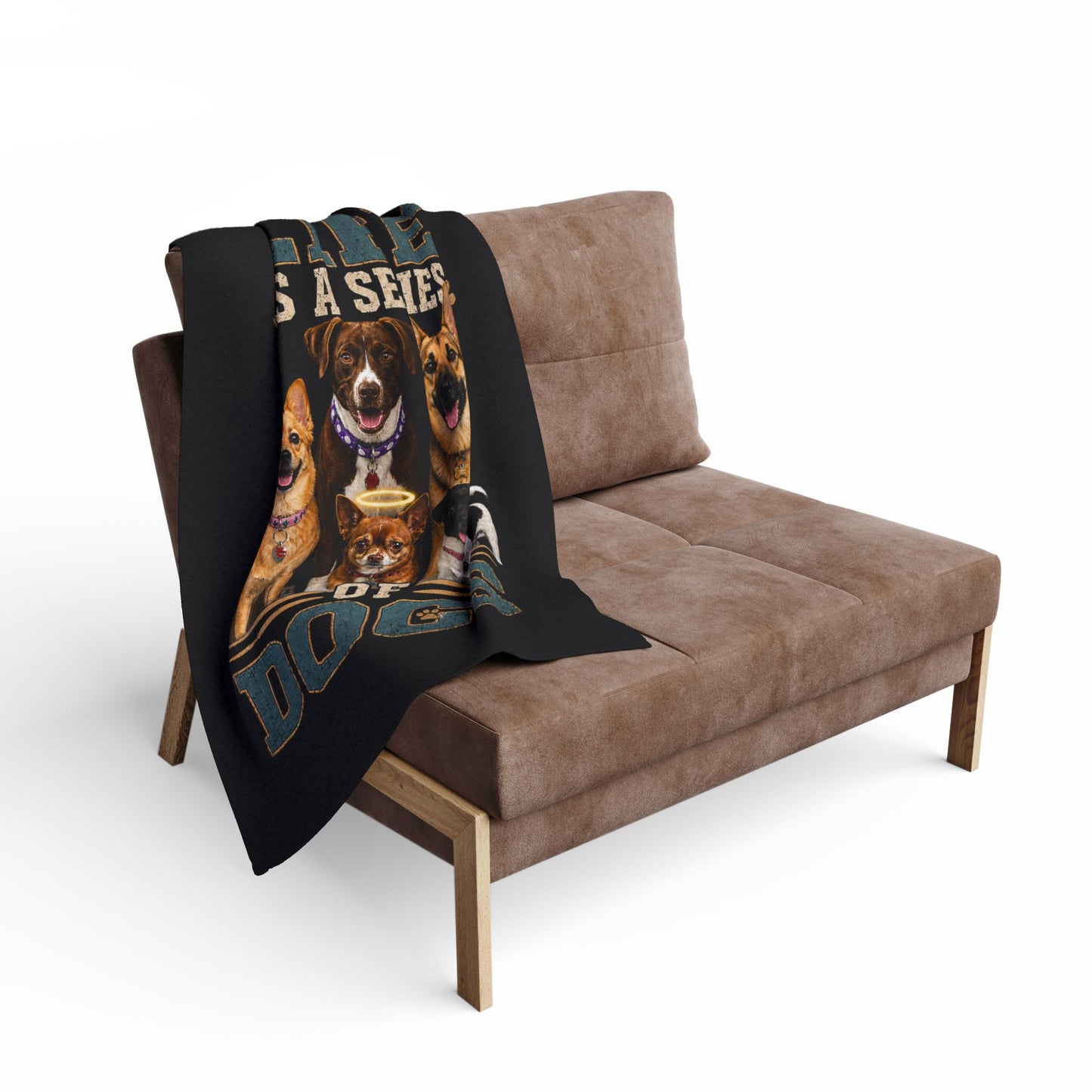 Life Is a Series of Dogs   Arctic Fleece Blanket