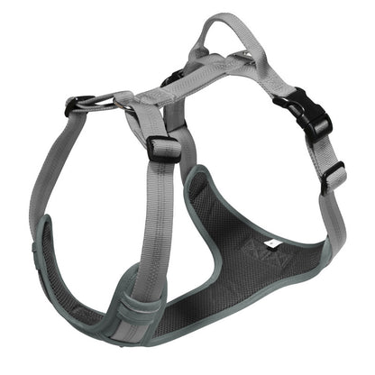 Breathable Reflective Dog Harness Vest, Outdoor No-Pull Escape-Proof Harness with Leash for Large & Medium Dogs
