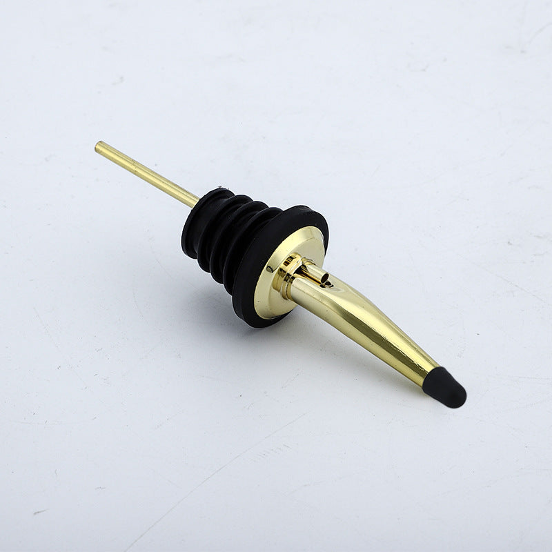 201 Stainless Steel Wine Pourer Wine Mouth Bar Hotel Silicone Wine Pourer Diverter Red Wine Dispenser