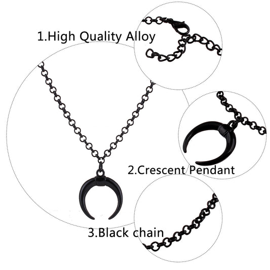Stylish Crescent Moon Necklace for Everyday Wear