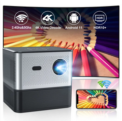 Mini Portable Projector - 720p HD, 150ANSI, for Office, Home, Living Room, Bedroom (AU/EU/UK/US)