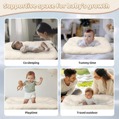 Pearl Cotton Baby Crib