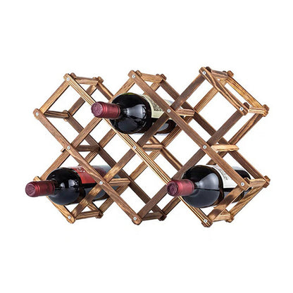 Red Wine Rack Solid Wood Household Small Modern Simple Red Wine Cabinet Display Rack Red Wine Rack
