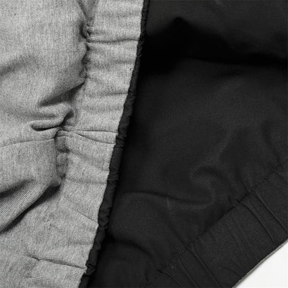 Wear a high neck jacket on both sides for sports