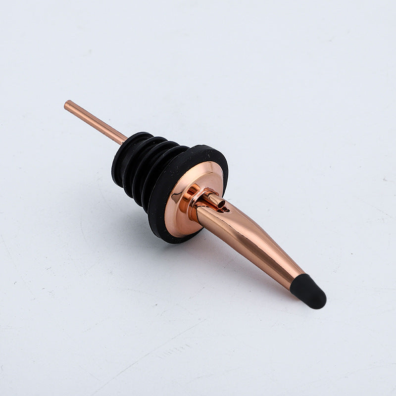 201 Stainless Steel Wine Pourer Wine Mouth Bar Hotel Silicone Wine Pourer Diverter Red Wine Dispenser
