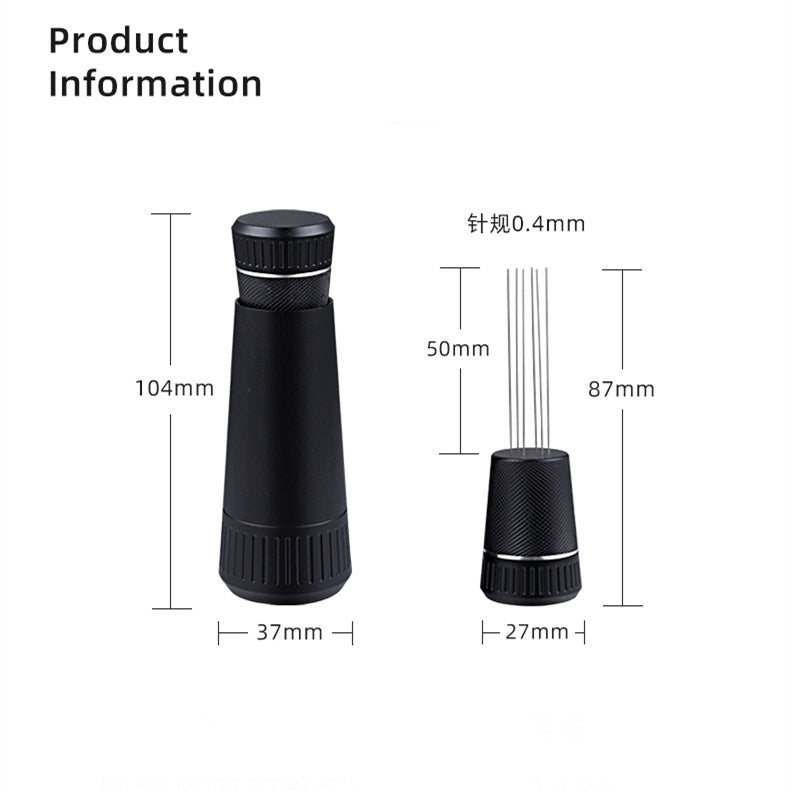 Mesh Model Coffee Cloth Powder Pin With Base