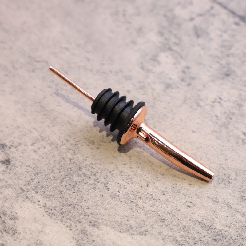 Stainless Steel Wine Mouth Wine Stopper Creative Wine Pourer Red Wine Foreign Wine Bottle Stopper Drinker Bartender Fancy Bartender Tools