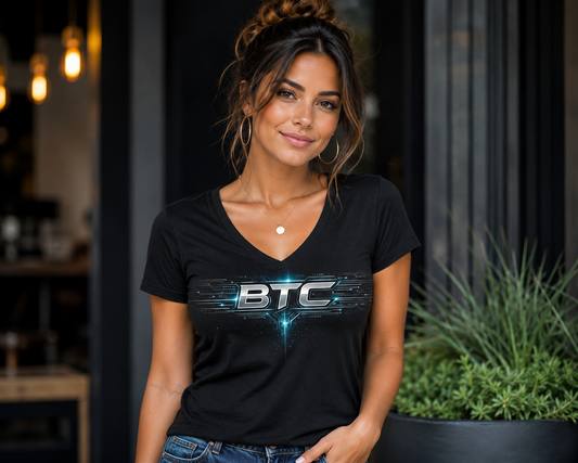 BTC V-neck