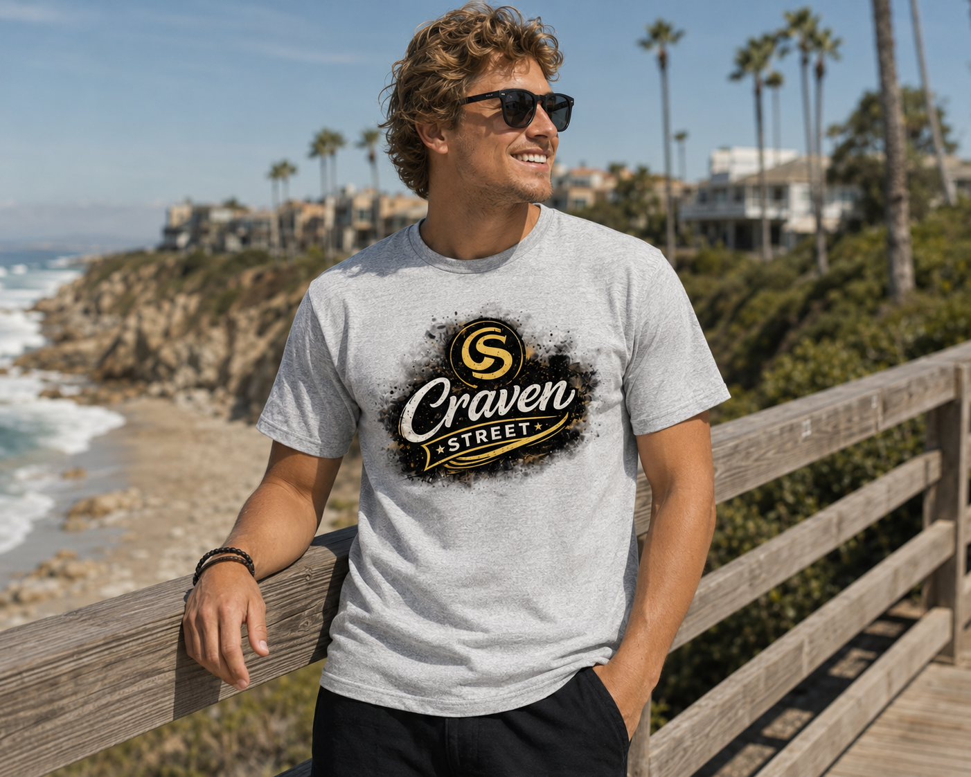 Craven Street CS  Cotton Tee