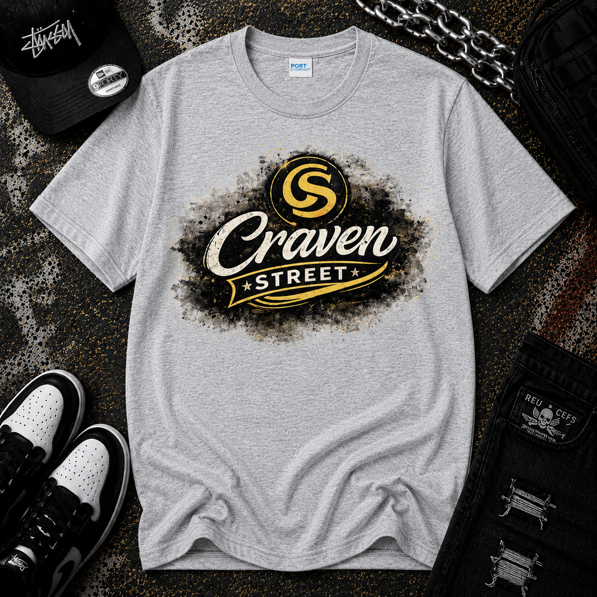 Craven Street CS  Cotton Tee