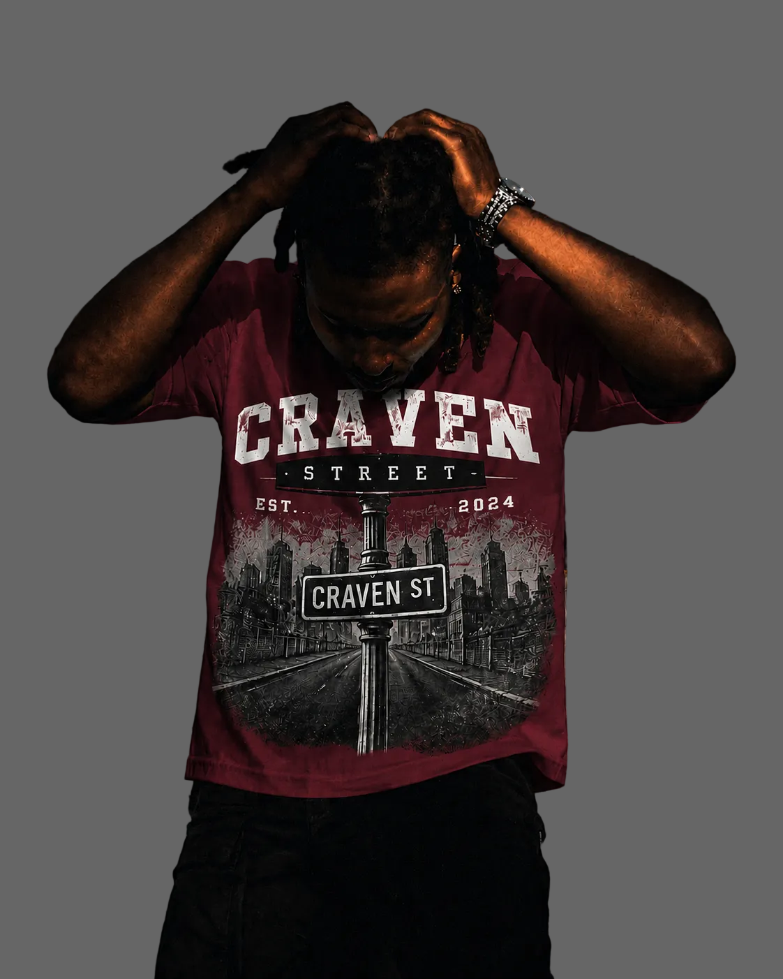 Craven Street Gritty  Cotton Tee