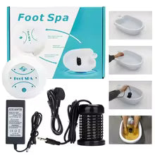 Compact Ionic Foot Spa Massager