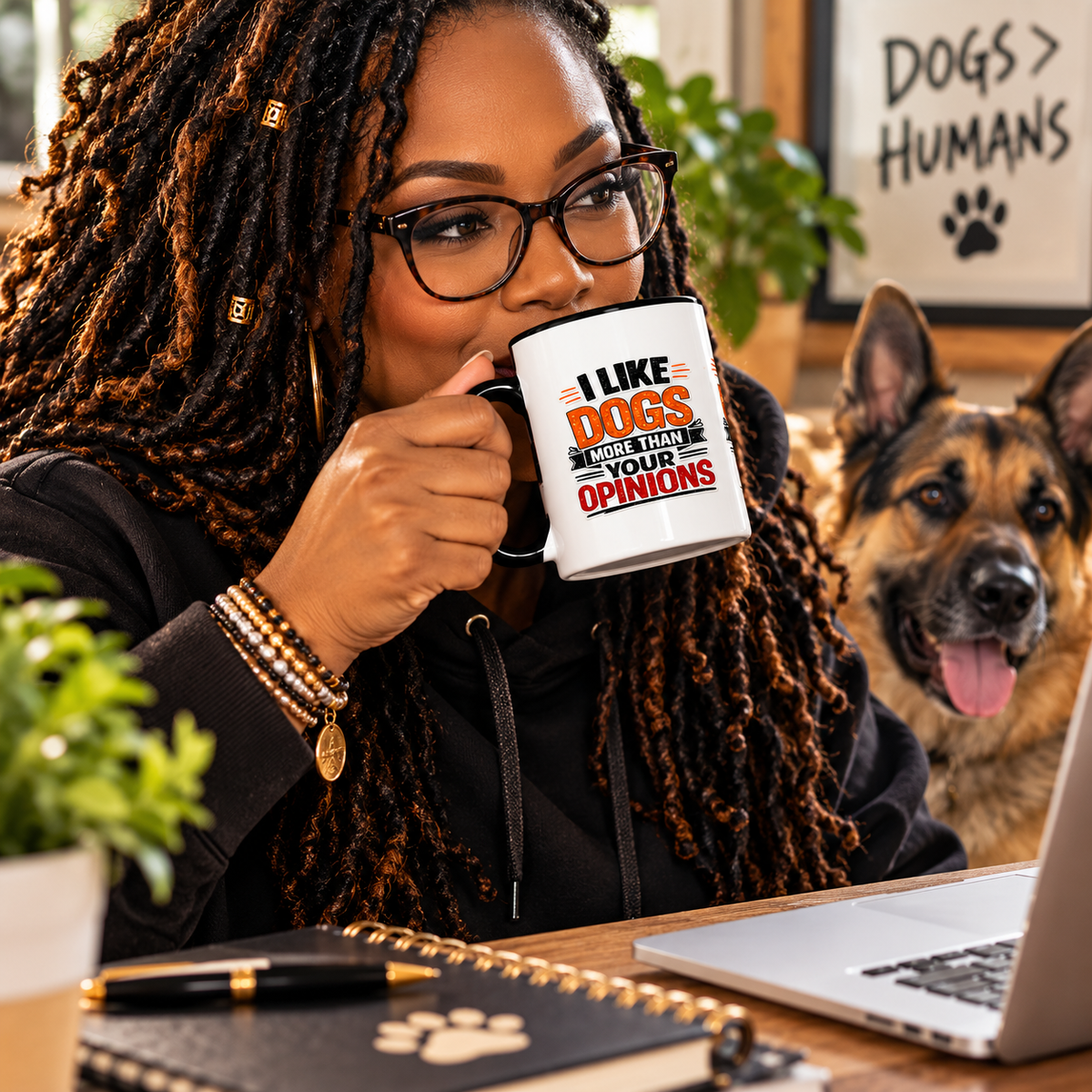 I Like Dogs More Than Your Opinions Mug