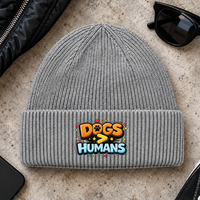 Dogs > Humans Beanie